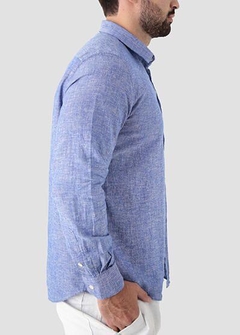 CAMISA MASCULINA LINHO SLIM FIT - comprar online