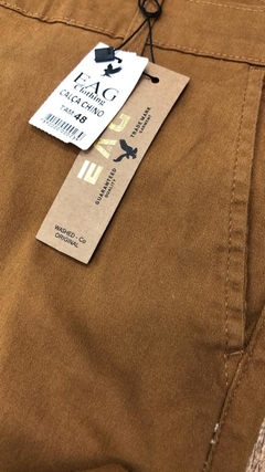 CALÇA CHINO SARJA COM ELASTANO EAG na internet