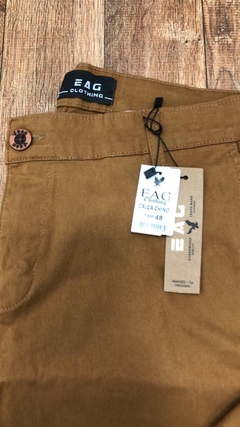CALÇA CHINO SARJA COM ELASTANO EAG - loja online