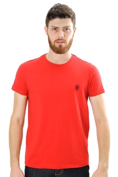 CAMISETA BÁSICA GOLA REDONDA LISA