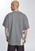 T-shirt Oversized Nogard Flames Chumbo - Pinili Company