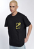 T-SHIRT BOXY OPERAÇÃO NOGARD PRETA - THESAINT MAFIA