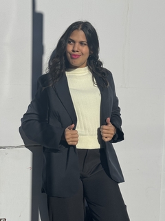 blazer crop amalia forrado - tienda online