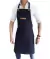 Delantal Parrillero Cocina Gastronómico Jean Y Cuero Largo - comprar online