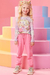 BLUSA INFANTIL INVERNO LILAS GOOD VIBES KUKIE na internet