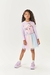 Conjunto Infantil Cinti de Blusa Manga Longa e Saia em Tule Menina Com Laço (somente Off White) - comprar online