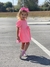 VESTIDO INFANTIL ROSA VICHY GROW UP