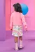 Vestido Infantil Inverno Branco Panda com Casaco Kukie kkk - Amor de Marias Kids