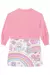 Imagem do Vestido Infantil Inverno Branco Panda com Casaco Kukie kkk