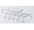 CUELGA TAZAS SOPORTE CROMADO P/ESTANTE 29X20CM
