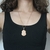 Pingente Face Cristo Com Corrente Veneziana Folheado a Ouro Rosê - comprar online