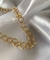 chocker corrente dourada