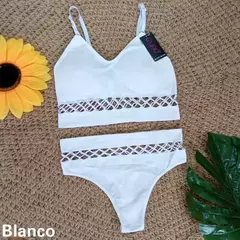 Conjunto Francia | Top c/PushUP + Colaless Importado! - Aurelia Mayorista