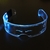 Óculos luminosos LED para homens e mulheres, óculos vintage punk, óculos colo - loja online