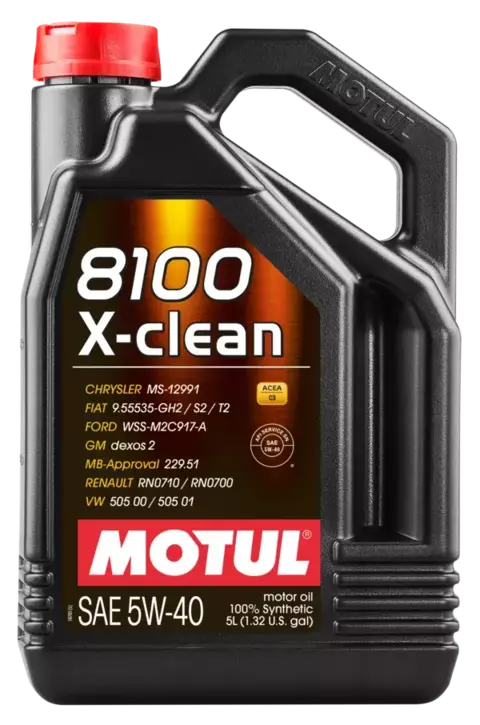 MOTUL 8100 X-CLEAN 5W-40