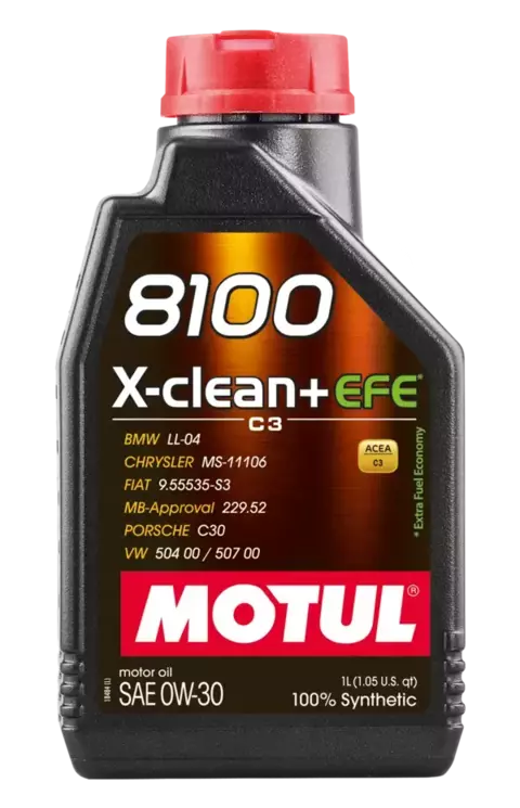 MOTUL 8100 X-CLEAN+ EFE 0W-30