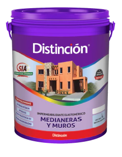 10 Lt Impemeabilizante ROJO Y AZUL Medianeras y muros DISTINCION - comprar online