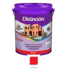10 Lt Impemeabilizante ROJO Y AZUL Medianeras y muros DISTINCION en internet