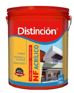 10 Lt Latex Ext/Int Blanco NF Acrilico DISTINCION - comprar online