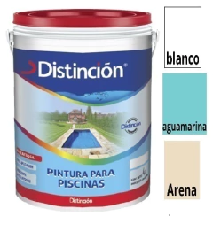4 Lt Pintura para piscina base acuosa Distincion COLORES - comprar online