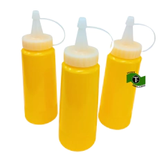 Bisnaga plástica amarela c/ 36 unidades - comprar online