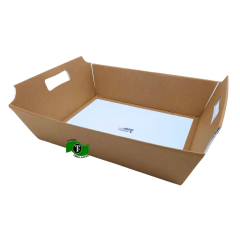 Cesta de papel Kraft Big