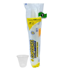 Copo descartável PS 80 ml c/ 100