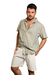 Camisa Lino Crete Beige