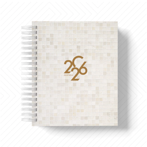 Agenda Masculina 2026 - Capa 02 - comprar online