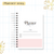 Planner 2025 - CAPA 04 - Rocha Paper