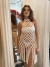 Vestido Gola Macrame - tienda online