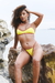 Conjunto Top Regata + Tira Viés Amarelo Solaris en internet