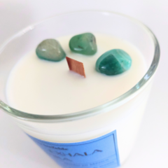 Vela de soya "Inhala... exhala, repite" 10 oz en internet