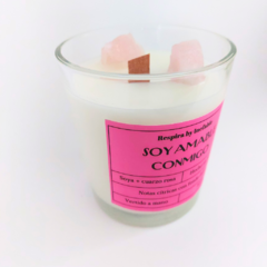 Vela de soya "Soy amable conmigo" 10 oz - comprar en línea
