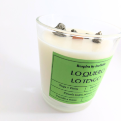Vela de soya "Lo quiero, lo tengo" 10 oz - comprar en línea