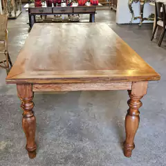 Mesa com Base em Cedro e Tampo de Peroba Rosa Dem. 2x1,06 na internet