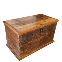 Baú Antigo com Tampa em Demolição Grande
