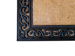 Capacho de Borracha Reciclável e Fibra de Coco Grande 120x45 - comprar online