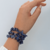 Pulseira Cascalho de Pedra Natural Sodalita (1 Unidade) - Raciocínio Lógico - Intelecto - Clareza Mental - comprar online