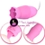 HUEVO VIBRADOR DOBLE AMANDA Y LENGUA ESTIMULADORA DE CLITORIS
