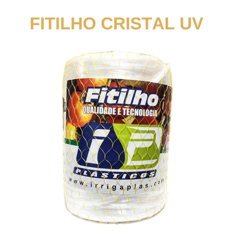 FITILHO FIO CRISTAL COM 1000 MTS, para amarrios de embalados pesados ou na condução de olerícolas, como tomates, pimentões