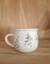 Imagen de tazas panzonas flores