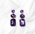 Aros 3 piedras - EVANA Accesorios