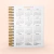 Agenda Inicial Flores Azuis - Florir Design