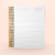 Caderno Logo Dourado