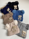 Touca Pompom Forrada Ursinho - comprar online