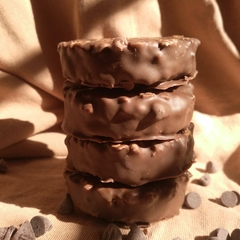 Alfajores de Cereales / Maní - Chocolate con Leche