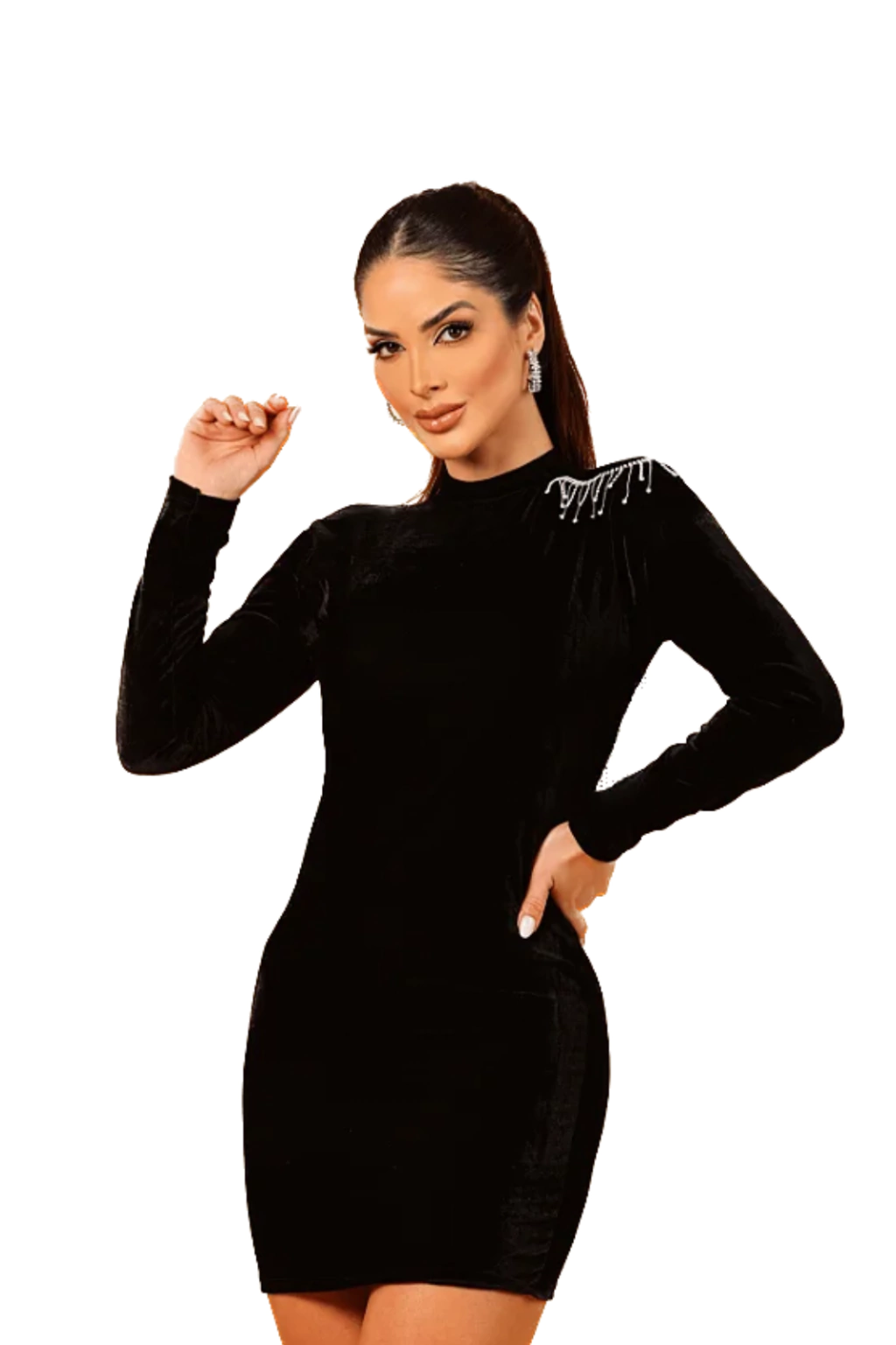 Vestido Íris com Strass