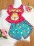 Pijama feminino estampado infantil com blusa regata/ Fenda e lacinho no shorts/ Malha PV Premium na internet