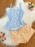 Babydoll adulto com alças malha Suede Premium estampado na internet